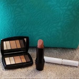 Brand new Lancome shadow, bag, lipstick & booster